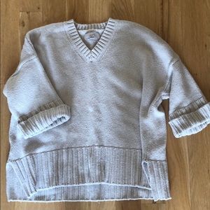 NWOT Loft Cozy V neck Sweater